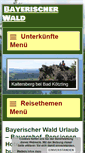 Mobile Screenshot of bayerischenwald.com